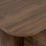 Hanah Home Akira - Venezia Walnut Mesa de Café